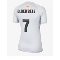 Barcelona Ousmane Dembele #7 Fotballklær Tredjedrakt Dame 2022-23 Kortermet